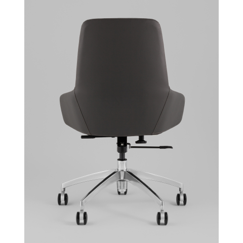 Кресло офисное TopChairs Soulo светло-серый, серый