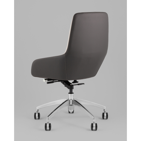 Кресло офисное TopChairs Soulo светло-серый, серый