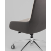Кресло офисное TopChairs Soulo светло-серый, серый