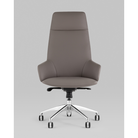 Кресло руководителя TopChairs Bow серый