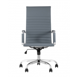 Кресло руководителя TopChairs City серый
