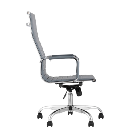 Кресло руководителя TopChairs City серый