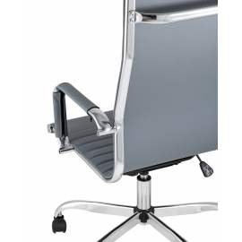 Кресло руководителя TopChairs City серый