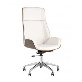 Кресло руководителя TopChairs Crown бежевое