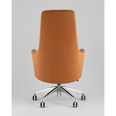 Кресло руководителя TopChairs Ferris коричневое