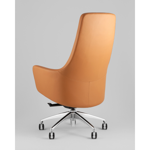 Кресло руководителя TopChairs Ferris коричневое