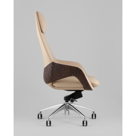 Кресло руководителя TopChairs Reign бежевый