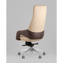 Кресло руководителя TopChairs Reign бежевый