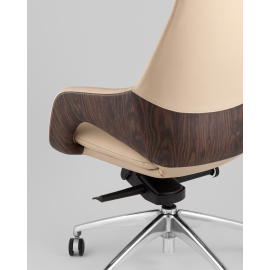 Кресло руководителя TopChairs Reign бежевый