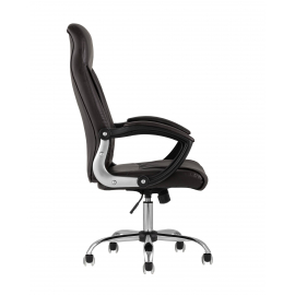 Кресло руководителя TopChairs Tower коричневое