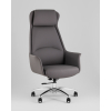 Кресло руководителя TopChairs Viking NEW серое