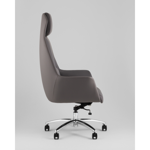Кресло руководителя TopChairs Viking NEW серое