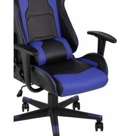 Кресло игровое TopChairs Diablo синее