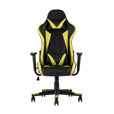 Кресло игровое TopChairs Gallardo желтое
