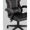 Кресло спортивное TopChairs Shadow черно-серый