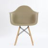 Кресло Eames DAW капучино (темно-бежевый)