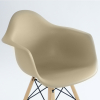 Кресло Eames DAW капучино (темно-бежевый)