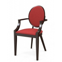 Деревянное кресло Ницца с подлокотниками