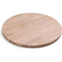 Столешница из массива бука круглая d=700 мм толщина 40 мм