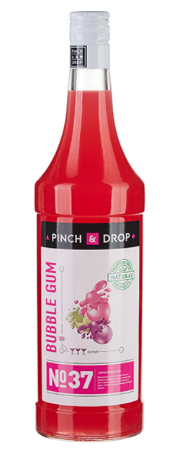 Сироп Бабл Гам «Pinch&Drop»; стекло; 1л; D=85, H=330мм