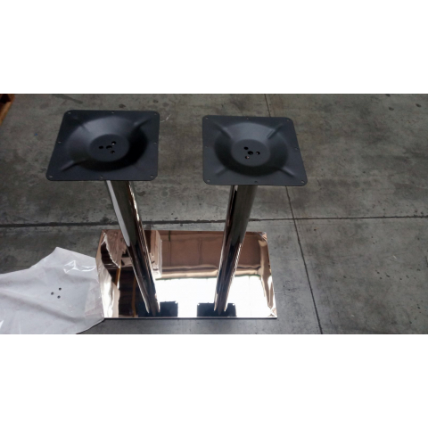 Подстолье 1065EM из хромированного металла