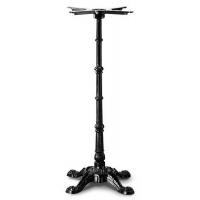 Чугунное подстолье Paris барное цвет черный