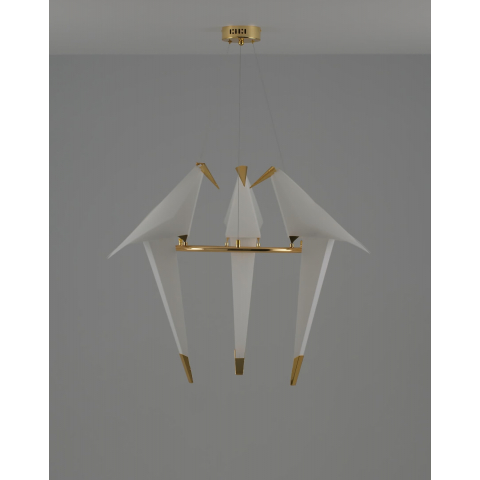 Подвесной светодиодный светильник Moderli V3071-3PL origami Birds 3*LED*6W