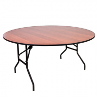 Круглый складной стол ДМ-15 d=1300 мм
