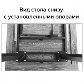 Стол Борг СРП-С-021 и СРП-С-022 (столешница 32 мм)