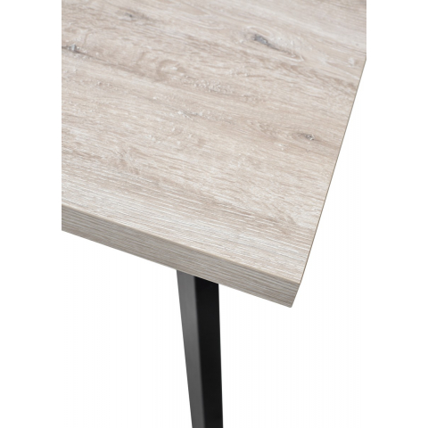 Стол BRICK M 140 Дуб Анкона Черный