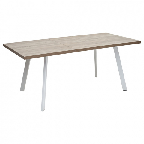 Стол BRICK M 140 Дуб Трюфель Белый