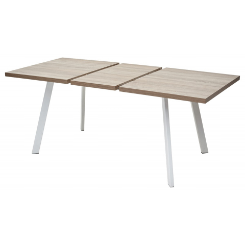 Стол BRICK M 140 Дуб Трюфель Белый