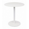Металлический стол Ривьера круглый d=700 мм цвет белый