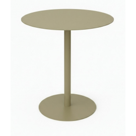 Металлический стол Ривьера круглый d=700 мм