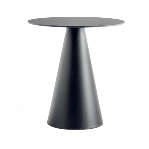 Стол Romeli d=700 мм цвет черный