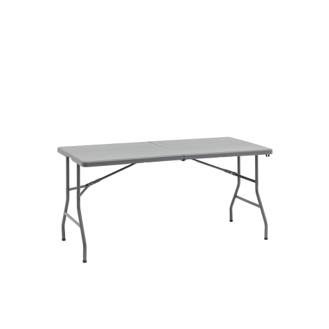 Стол-чемодан складной 152*74*74 серый