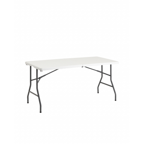 Стол складной чемодан 152*74*74 белый