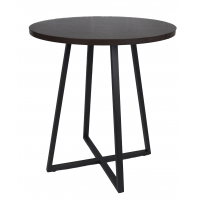 Стол Барселона mini круг ЛДСП d=600x25 мм цвет венге