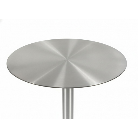 Столешница круглая из нержавеющей стали d=600 мм