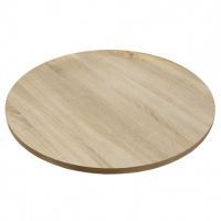 Круглая столешница ЛДСП d=700x25 мм цвет дуб сонома