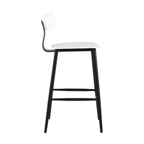 Стул полубарный ANT белый