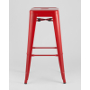 Табурет барный Tolix красный глянцевый