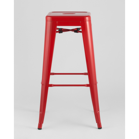 Табурет барный Tolix красный глянцевый