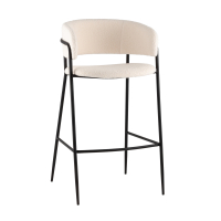 Стул барный Нэлли белый