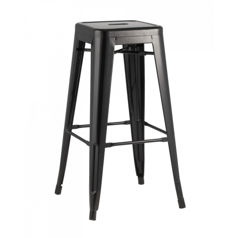 Стул барный TOLIX style черный глянцевый