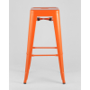 Стул барный TOLIX style оранжевый глянцевый