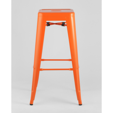 Стул барный TOLIX style оранжевый глянцевый