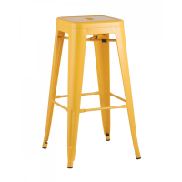 Стул барный TOLIX style желтый глянцевый