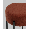 Стул барный Беккет букле терракотовый