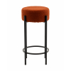 Стул барный Беккет букле терракотовый